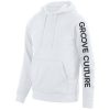WHITE HOODIE FRONT SLEEVE 2